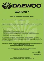 Предварительный просмотр 11 страницы Daewoo FLR00039 User Manual