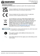 Preview for 5 page of Daewoo FREE GLIDE SDA1592 User Manual