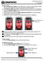 Предварительный просмотр 9 страницы Daewoo FREE GLIDE SDA1592 User Manual