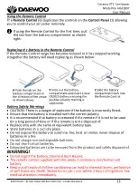 Preview for 13 page of Daewoo HEA1897 User Manual