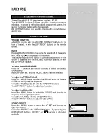 Preview for 9 page of Daewoo KR29M2 Instruction Manual