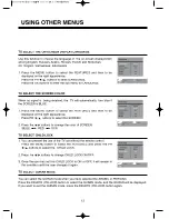 Предварительный просмотр 13 страницы Daewoo KR29M5-MT Instruction Manual