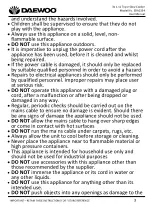 Предварительный просмотр 3 страницы Daewoo SDA1334 User Manual