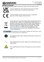 Preview for 5 page of Daewoo SDA1334 User Manual