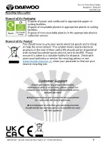 Preview for 9 page of Daewoo SDA1334 User Manual