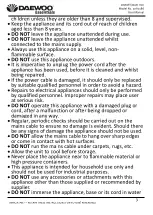 Preview for 3 page of Daewoo SDA2586 User Manual