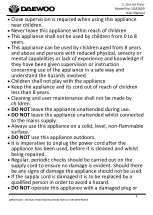 Preview for 4 page of Daewoo SDA2609 User Manual