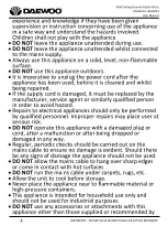 Preview for 4 page of Daewoo SDA2623 User Manual