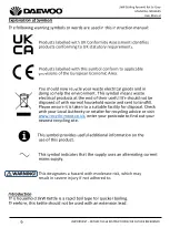 Preview for 6 page of Daewoo SDA2625 User Manual