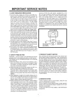 Preview for 4 page of Daewoo TVZ 1341X Service Manual