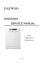 Preview for 1 page of Daewoo W60B3A401L-A Service Manual