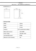 Предварительный просмотр 28 страницы Daewoo W60B3A401L-A Service Manual