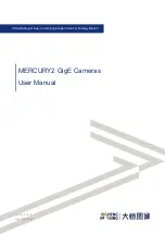 Daheng Imaging MERCURY2 GigE Series User Manual preview