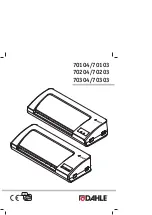 Dahle 70104 Instructions Manual preview
