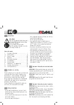 Preview for 7 page of Dahle 70104 Instructions Manual