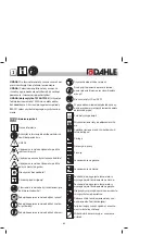 Preview for 65 page of Dahle 70104 Instructions Manual