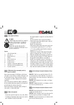 Preview for 67 page of Dahle 70104 Instructions Manual