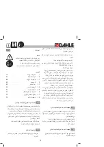 Preview for 79 page of Dahle 70104 Instructions Manual