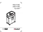 Dahle PS 240 Quick Start Manual preview