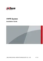 Dahua Technology ANPR Installation Manual preview