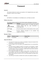 Preview for 2 page of Dahua Technology DH-PFM364L-D1 User Manual