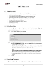 Preview for 224 page of Dahua Technology IPC-HDW5842T-ZE Operation Manual