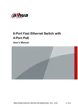 Dahua PFS3006-4ET-36 User Manual предпросмотр