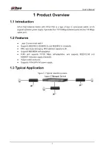 Preview for 6 page of Dahua PFS3006-4ET-36 User Manual