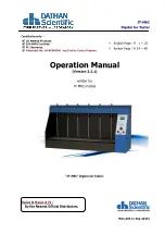 Daihan Scientific JT-M6C Operation Manual предпросмотр