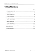 Preview for 2 page of Daihan Scientific VM-100 User Manual