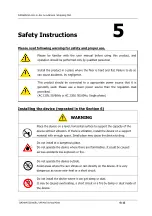 Preview for 6 page of Daihan Scientific VM-100 User Manual