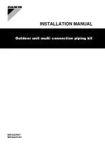 Preview for 1 page of Daikin BHFQ23P907 Installation Manual