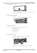 Preview for 31 page of Daikin Comfora FTXTP-M User Reference Manual