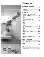 Preview for 3 page of Daikin CTXM15M2V1B Operation Manual