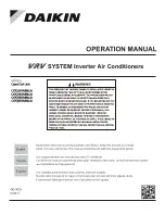 Preview for 1 page of Daikin CXTQ24TASBLUA Operation Manual