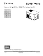 Preview for 1 page of Daikin DRG Series Repair Parts