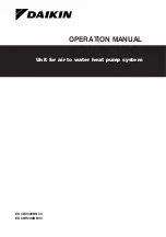 Preview for 1 page of Daikin EKCBX008BBV3 Operation Manual