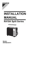 Preview for 1 page of Daikin ERWQ02AAV3 Installation Manual