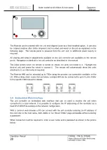 Предварительный просмотр 20 страницы Daikin EWWQ090G Operation Manual