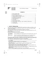 Preview for 2 page of Daikin FBQ20DAVMK Installation Manual