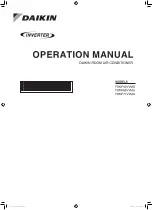 Daikin FDMF50VVMG Operation Manual preview