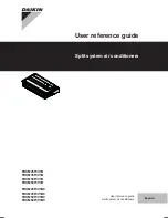 Daikin FDXM25F3V1B9 User Reference Manual preview
