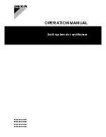 Preview for 1 page of Daikin FFQ25C2VEB Operation Manual