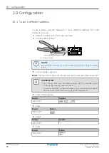 Preview for 44 page of Daikin FTXF20D5V1B Installer'S Reference Manual