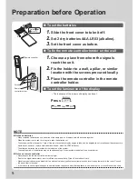 Preview for 10 page of Daikin FTXG20LV1BW Operation Manual