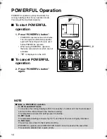 Preview for 15 page of Daikin FTXG25CVMAW Operation Manual