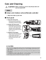 Предварительный просмотр 19 страницы Daikin FTXL25J2V1B Operation Manual