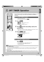 Preview for 17 page of Daikin FTXN15KVJU Operation Manual