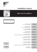 Daikin FTXP20M5V1B Installation Manual preview