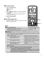 Preview for 10 page of Daikin FTXS09DVJU Operation Manual